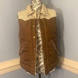 Roxy Floral Puffer Vest